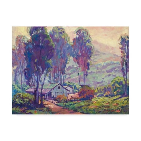 David Lloyd Glover 'California Ranch Evening' Canvas Art,18x24